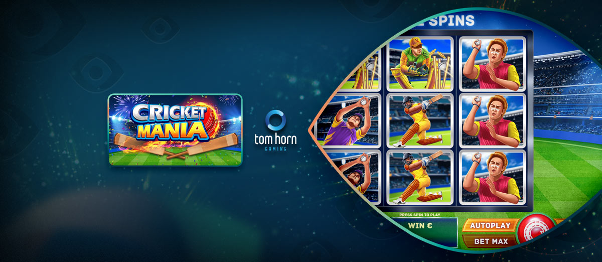 Cricket Mania slot by Tom Horn Gaming